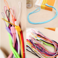 Multi-color long Braided Rope for Mobile Phone String Lanyard and Key